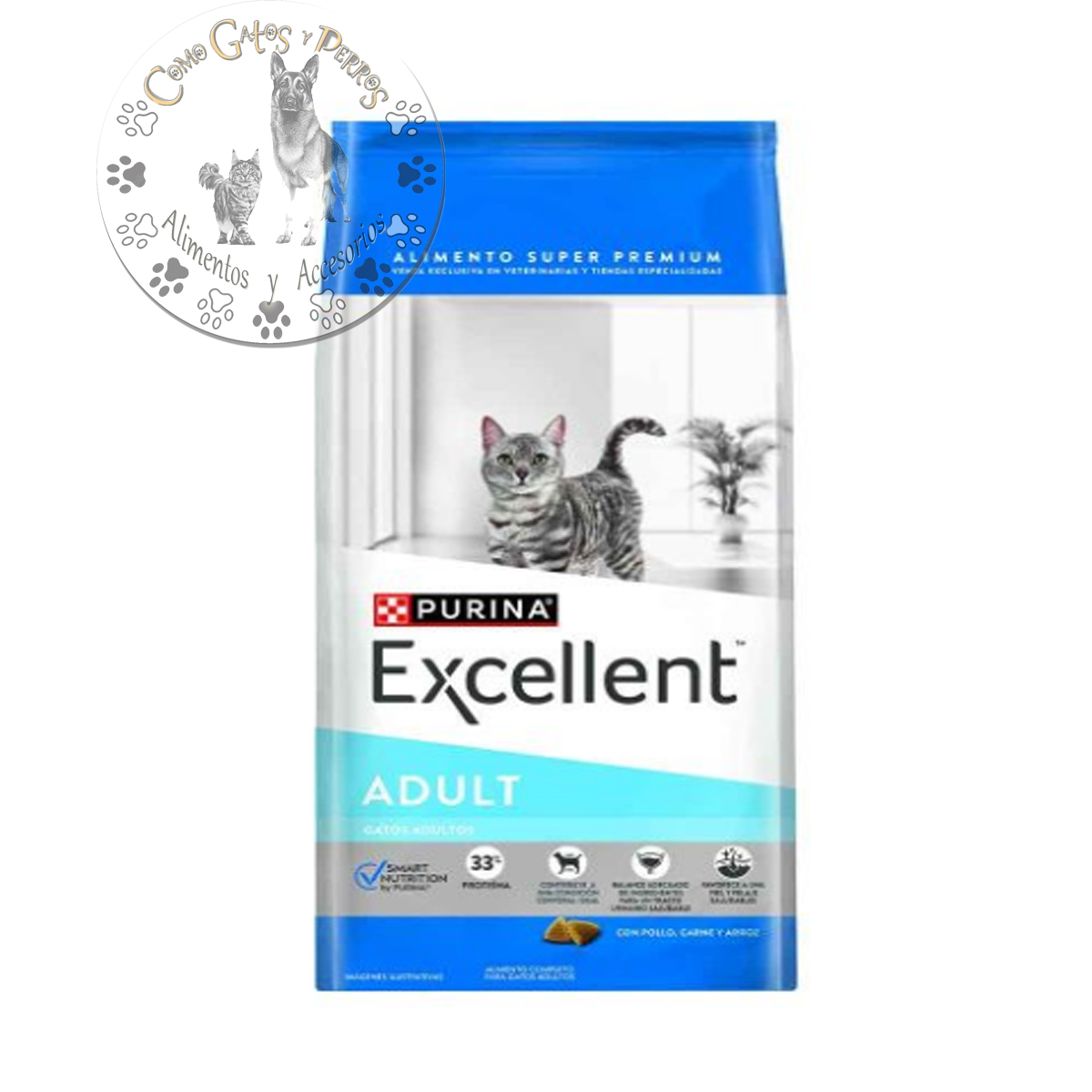 Excellent gato adulto